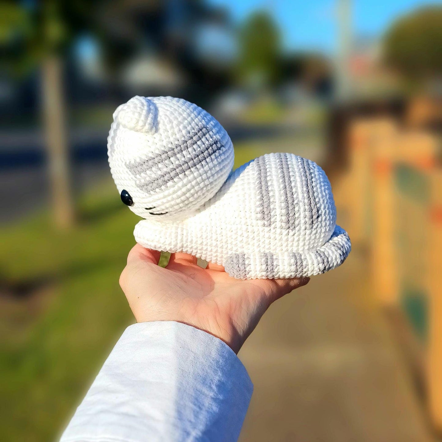 Crochet Tabby Cat Basket Plush Gift Cat Lovers Home Decor Pet Keepsake Handmade Amigurumi Soft Plush Cat Doll