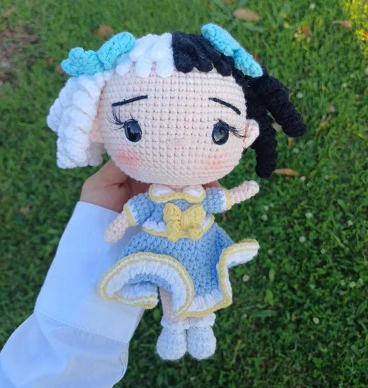 Musical Crochet Doll Inspired by Melanie Martinez – Handmade & Unique