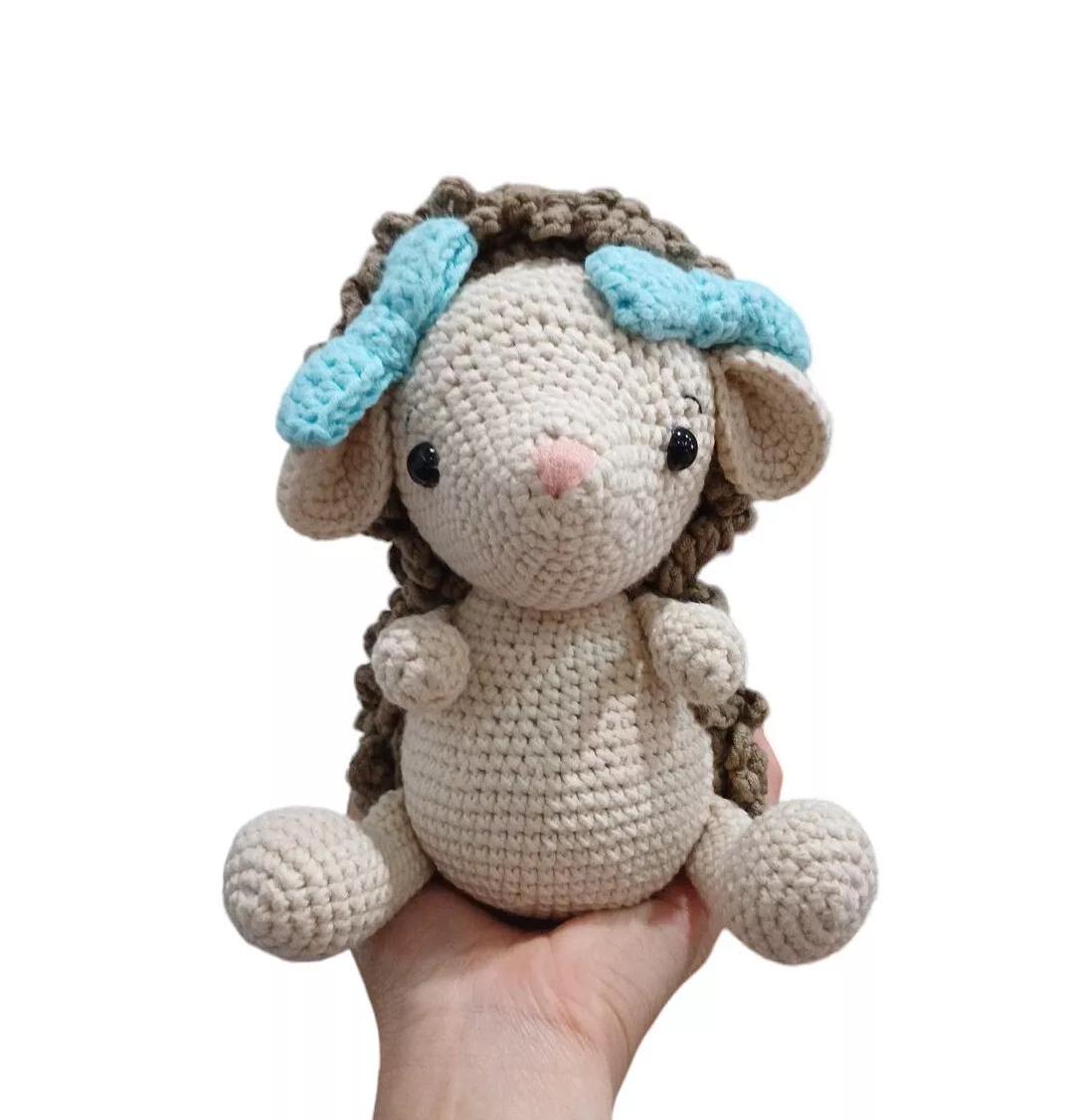 Crochet Woodland Animal Plush Set: Handmade Nursery Decor