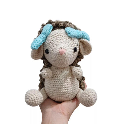 Crochet Woodland Animal Plush Set: Handmade Nursery Decor