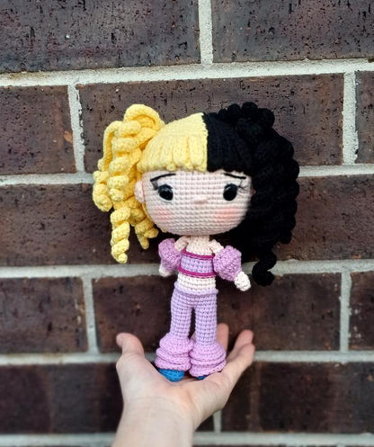 Musical Crochet Doll Inspired by Melanie Martinez – Handmade & Unique