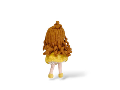 Crochet Princess Doll: Handmade Amigurumi Plush, Nursery Decor