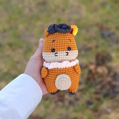 Crochet Animal Plush Nursery Gift Baby Room Decor Handmade Amigurumi Soft Plush Toy