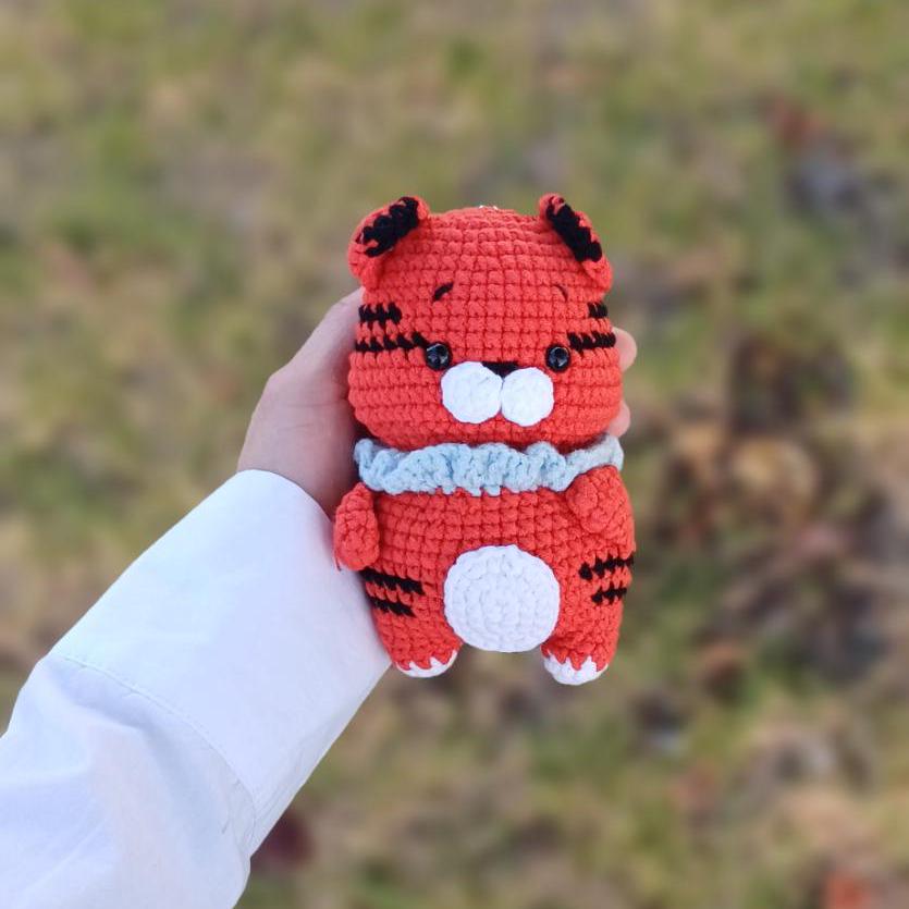 Crochet Animal Plush Nursery Gift Baby Room Decor Handmade Amigurumi Soft Plush Toy
