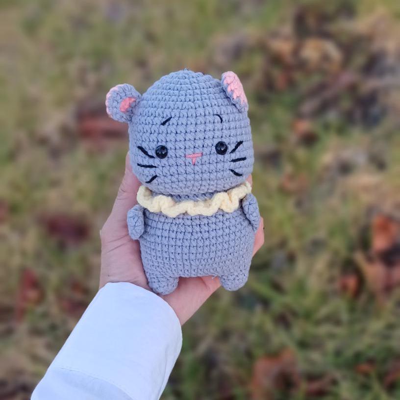 Crochet Animal Plush Nursery Gift Baby Room Decor Handmade Amigurumi Soft Plush Toy