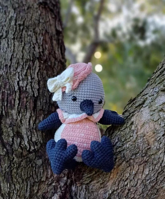 Crochet Woodland Animal Plush Set: Handmade Nursery Decor