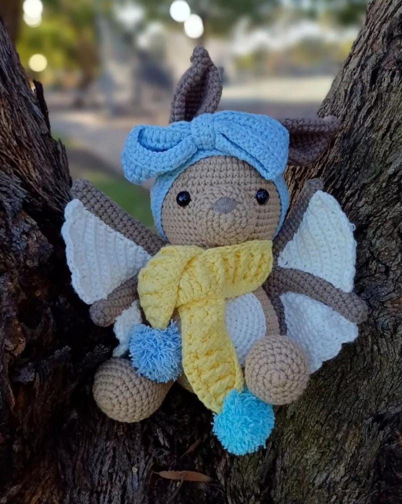 Crochet Woodland Animal Plush Set: Handmade Nursery Decor