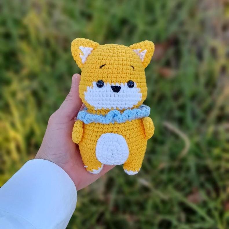 Crochet Animal Plush Nursery Gift Baby Room Decor Handmade Amigurumi Soft Plush Toy