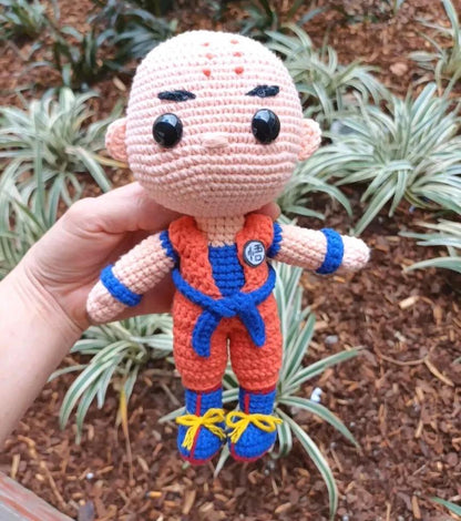 Dragon Ball Crochet Doll: Handmade Amigurumi Anime Fan Gift