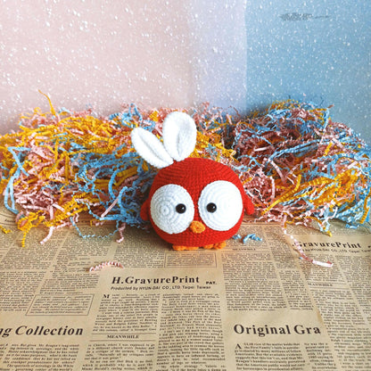 Crochet Chick Plush Toy Handmade Baby Gift Nursery Decor Amigurumi Chick Stuffed Animal Easter Spring Nursery Gift