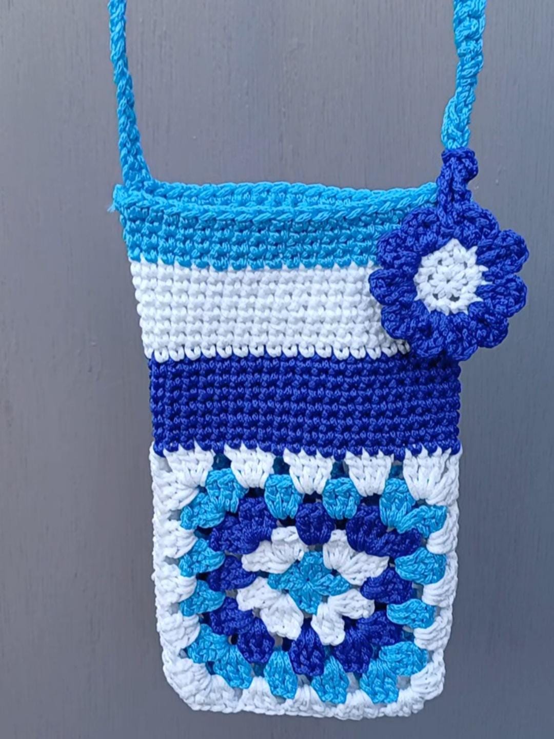 Handmade Crochet Phone Case & Matching iPod Pouch – Customisable Colours