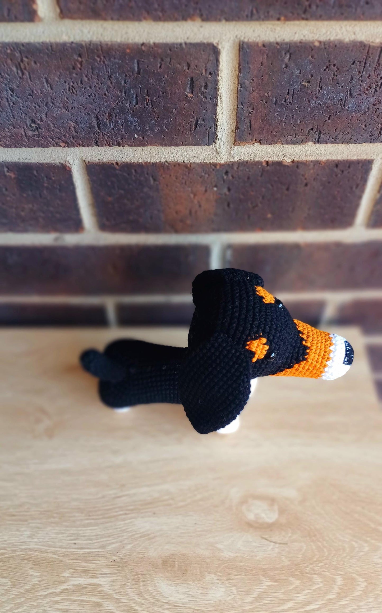 Crochet Beagle Dog Plush Gift Dog Lovers Home Decor Pet Memorial Handmade Amigurumi Soft Plush Toy