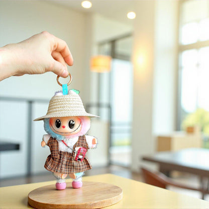 Handmade 5-Piece Outfit: Mixed Doll Clothes | Accessories for 17cm Dolls